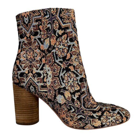 Sam Edelman Shoes - Sam Edelman for Anthropologie Corra Tapestry Ankle Boots Sz 7